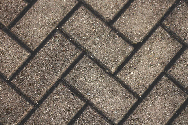 brązowa kostka brukowa