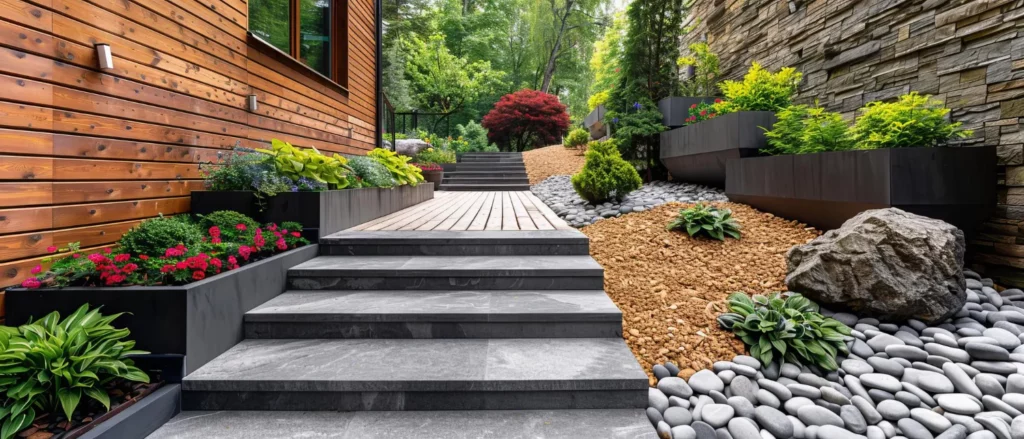 Jak zaprojektować schody w ogrodzie
