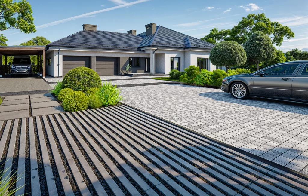 Jak kostka brukowa wpływa na odprowadzanie wody